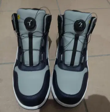 Puma 하이컷 안전화 그레이/네이비