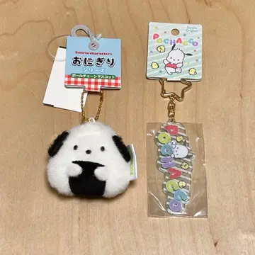 포차코 오니기리 볼체인 마스코트 아크릴 키링