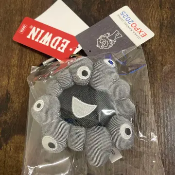 먀쿠먀쿠 에드윈 EDWIN 카라비너 페이스 마스코트 오사카 엑스포