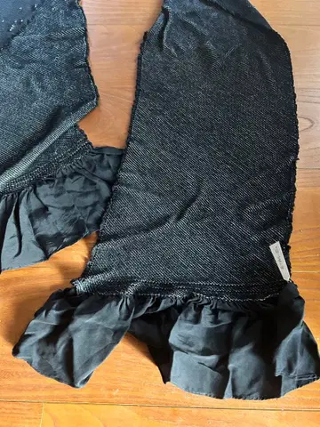 레트로 헤코 오비 실크 100% 블랙 유카타 여성에게도 추천