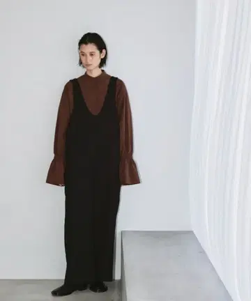 todayful U넥 콤비네존 블랙 38