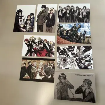spoon.2Di K RETURN OF KINGS 엽서 7장 세트