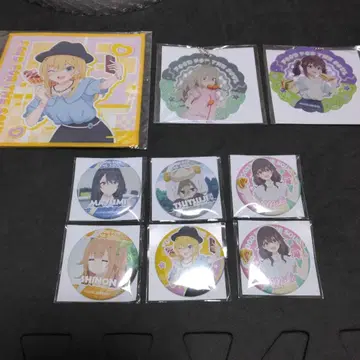 날마다 지나도 밥은 맛있다 코토부키야 복권 캔뱃지 아크릴 참 히비메시