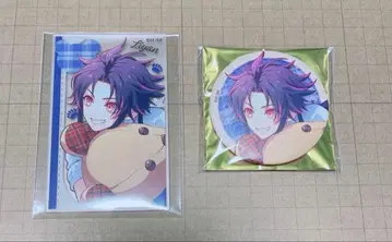 라디안테일 치비코 캔뱃지 아크릴 카드 리앙 겨울의 시장