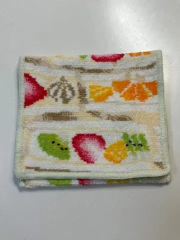 러브러리 바이 페이 손수건 파우치 후르츠 샌드