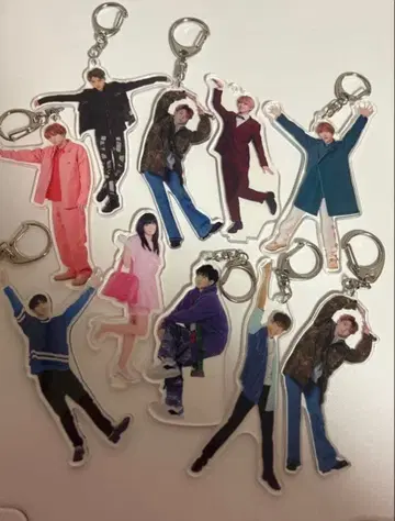 초특급 유키 아크링 키링, 아크릴 스탠드