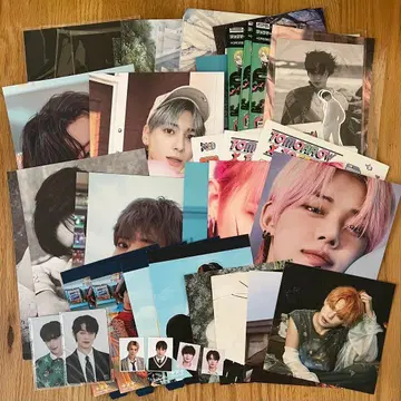 TXT 투바 영준 트레이딩 카드 엽서 스티커 묶음 판매