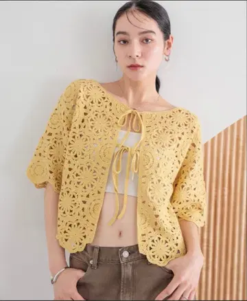 LOWRYSFARM 로리즈팜 크로셰 2WAY 가디건