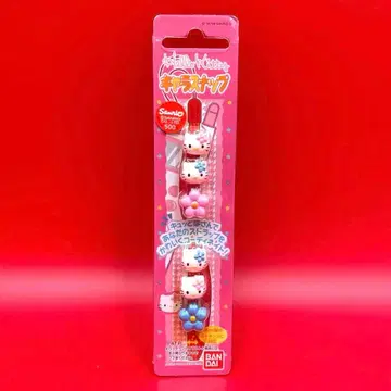 레어 초레어 헬로키티 스트랩 스냅 캐릭터 스냅 카오하나 레트로