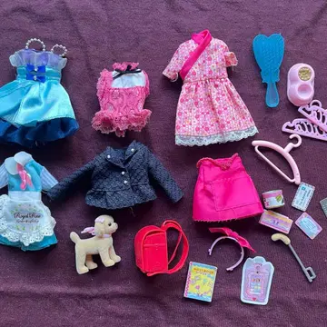 리카짱 의류 아웃핏 강아지