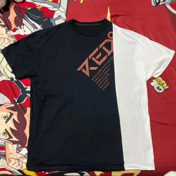 REDO CRONOS 티셔츠 블랙/화이트 반팔