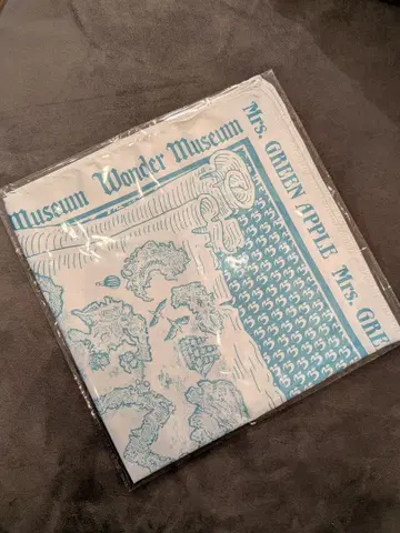 Mr. GREEN APPLE 미세스 Wonder Museum 스카프