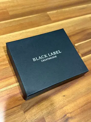 BLACK LABEL CRESTBRIDGE 접이식 지갑