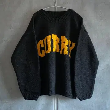 Macmahon 마크마혼 니팅 밀즈 CURRY 블랙
