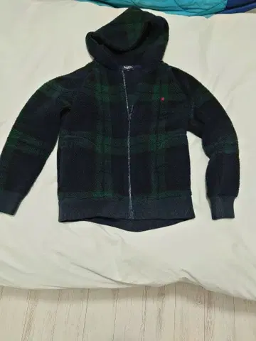 Gymphlex 플리스 자켓 사이즈 14 네이비 그린