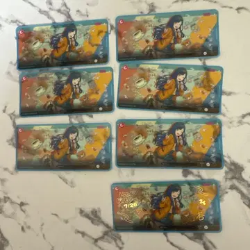 프로세카 시로이시 안 메모스테 벌스데이 금박 있음