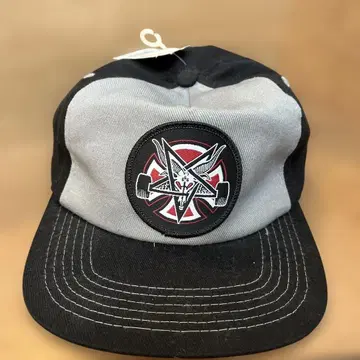 INDEPENDENT 스케이트보드 캡 블랙/그레이