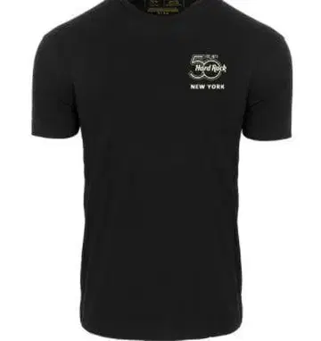 하드 록 50주년 기념 T셔츠 블랙 하드록 카페