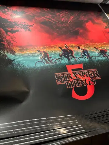 스트레인저 씽스 5 포스터