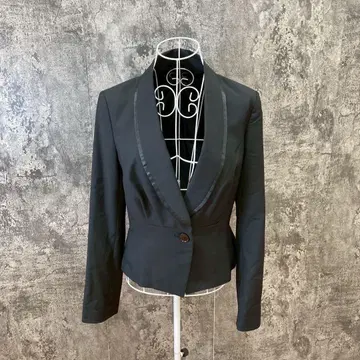 C DE C 쿠 드 샹스 자켓 숄카라 포멀 (40)