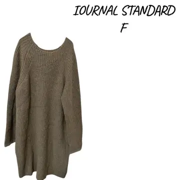 JOURNAL STANDARD 니트 스웨터 F 브라운, 원피스