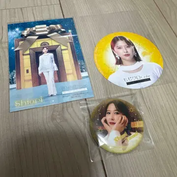 스이파라 x 모모클로 캔뱃지 엽서 코스터 타마이 시오리