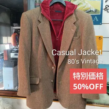 일본산! 캐주얼 자켓 80s Vintage 새상품