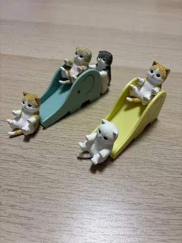 mofusand 미끄럼틀 냥코 컴프 세트