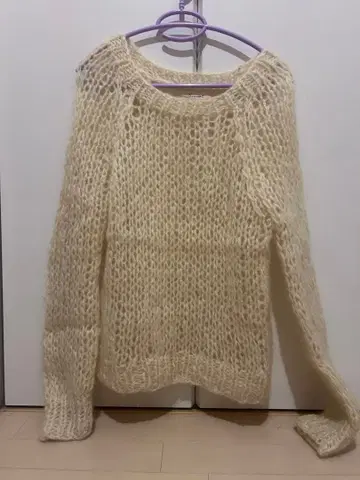 snidel 모헤어 니트