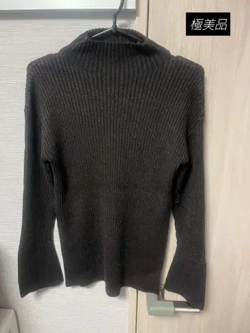 [컨디션 최상] 미라 오웬 긴팔 리브 니트 여성용 M 사이즈