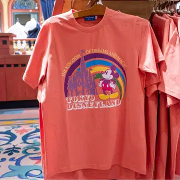 도쿄 디즈니랜드 미키마우스 T셔츠 S 사이즈