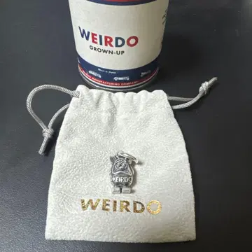 WEIRDO 핀 톱 실버 925 목걸이 탑