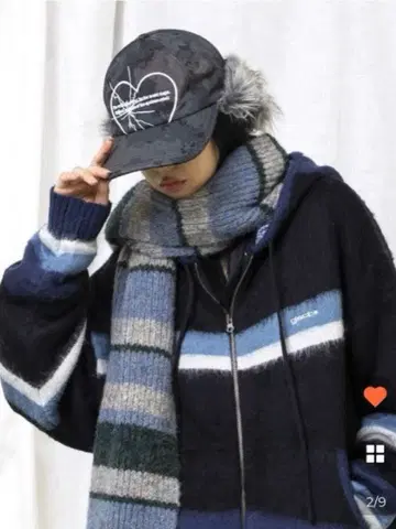 GLACK GAC031 Multi-Color Tassel Muffler