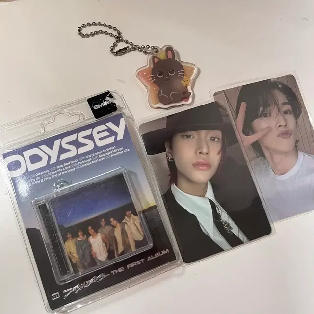 오디세이 메가 스미니 토냥덕 키링 원빈 성찬 포카 앨범 풀구성