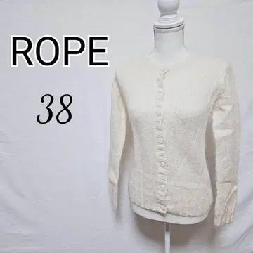 ROPE 긴팔 가디건 38 아이보리