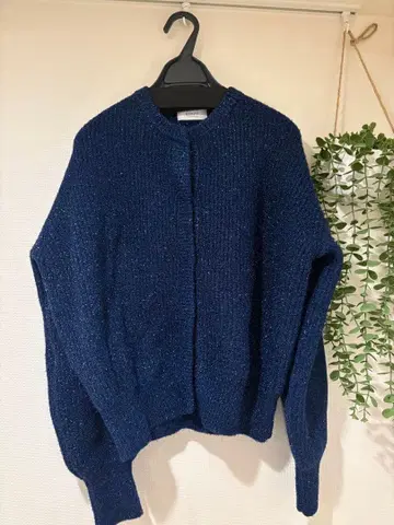 [ emmi atelier ] 라메 니트 가디건