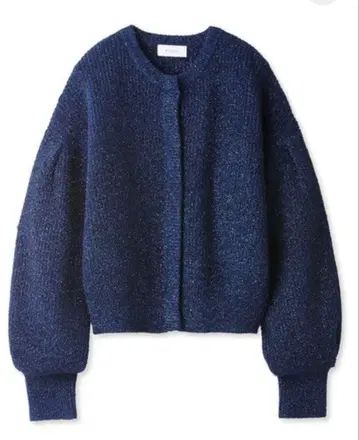 [ emmi atelier ] 라메 니트 가디건