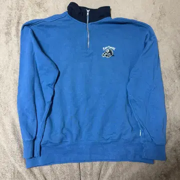 벤 데이비스 파랑 하프 지퍼