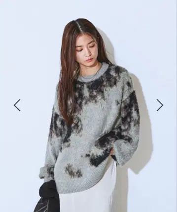 JEANASIS 애니멀라이크 패턴 풀오버