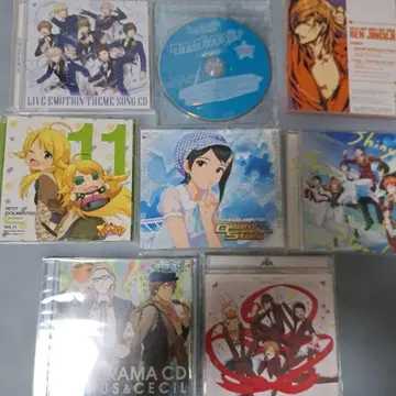 애니메이션 CD 8장 묶음 판매!