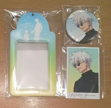 극장판 총집편 주술회전 회옥옥절 카드 홀더 미니 사진 고죠 사토루