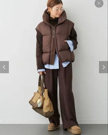 25aw    와이드 팬츠 36 브라운