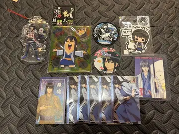 은혼 가츠라 코타로 아크릴 스탠드 핀 배지 씰 세트