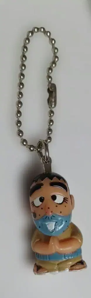 시무라 켄 이상한 아저씨 키링 헤이세이 레트로 볼체인