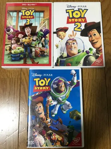 토이 스토리 1~3 DVD 3작품 세트 ('10 미국)