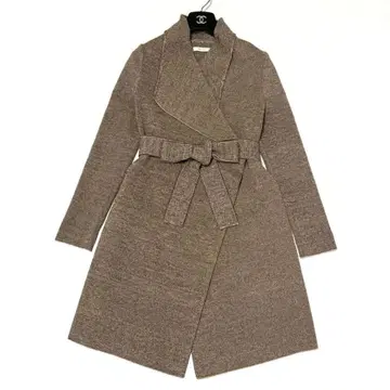 새상품급 에포카 롱 가디건 겉옷 벨트 40 A라인 고급