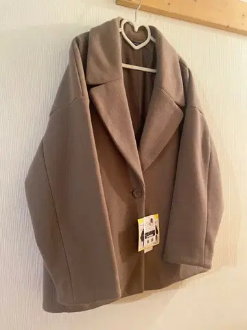 택 포함 새상품! 시마무라 오카다유리 자켓 코트 빅 사이즈