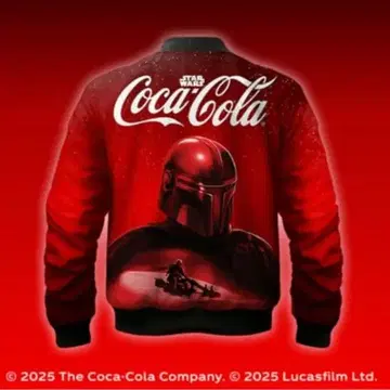 코카콜라 스타워즈 오리지널 봄버 자켓