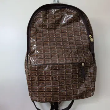 Q-pot 초콜릿 백팩 레어 백