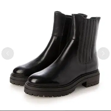 KLONDIKE*천연 가죽 볼륨 밑창 사이드 고어 부츠